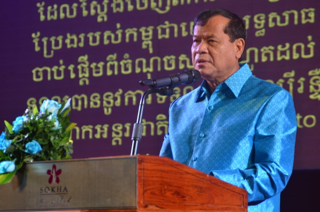 Minister Thank Khon announces Cambodia is Favorite Cultural Destination in 2016