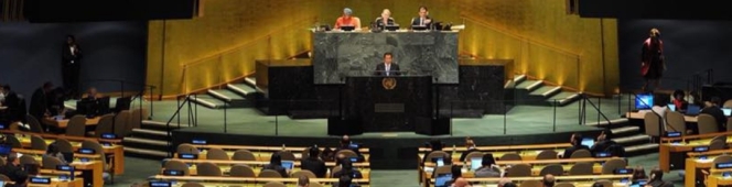 UNITED NATIONS GENERAL ASSEMBLY LISTEN TO THE GLOBAL AMBASSADOR FOR TOURISM AND SDG`S REPORT